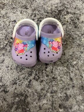 CROCS Kids Lavender Peppa Pig Crocs